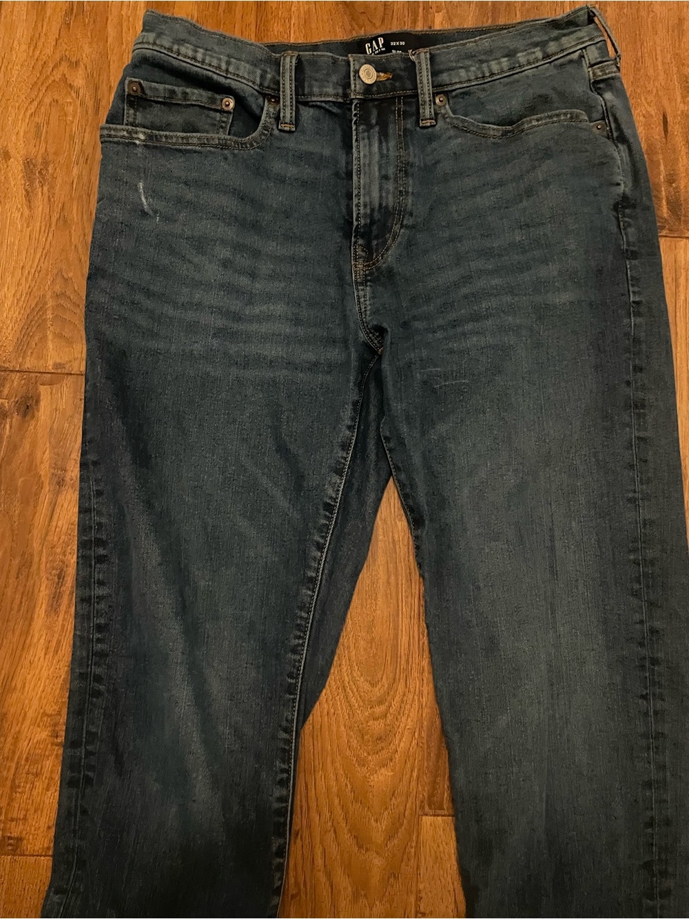 GAP Men's Indigo Straight-Leg Jeans